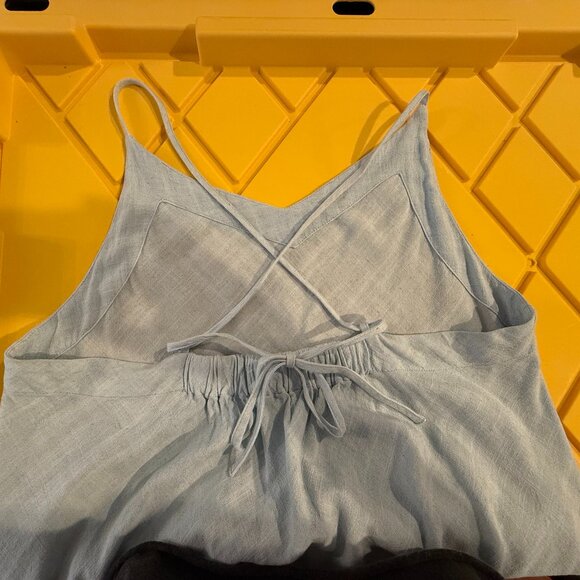 Splendid Breeze Indigo Dress, Sz L - Picture 4 of 8